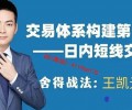 王凯元 舍得战法赢在转折N字结构T+0实战操作技巧 股票期货内部培训视频课程